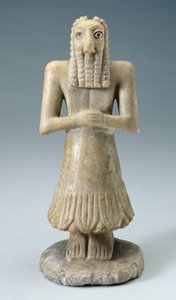 Statuette of a Man, c.3000-2500 BC by Sumerian